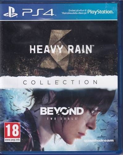 Heavy Rain & Beyond Two Souls - Collection - PS4 (A-Grade) (Genbrug)